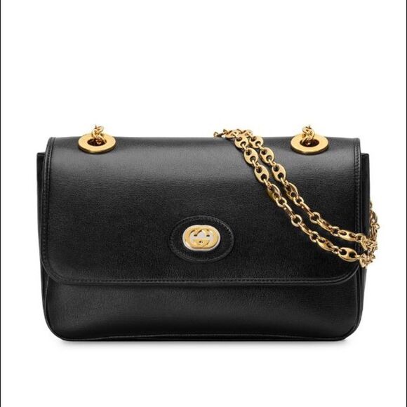Gucci Marina Gold Chain Logo Bag - Picture 2 of 13